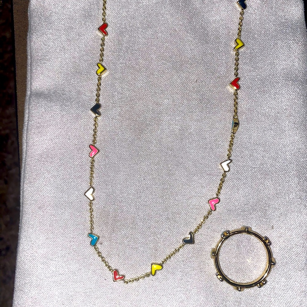 Kendra Scott Haven Necklace and Ring